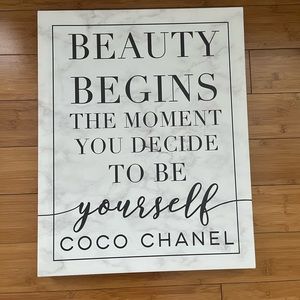 Coco Chanel Decoration